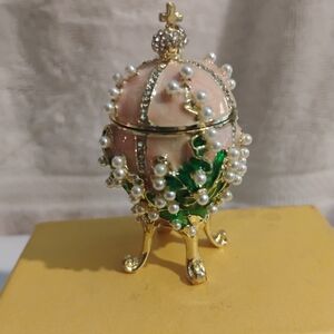 Faberge Egg Trinket Box